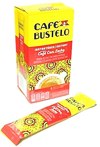 Cafe con Leche Instant by Bustelo 5 Indiv Servings